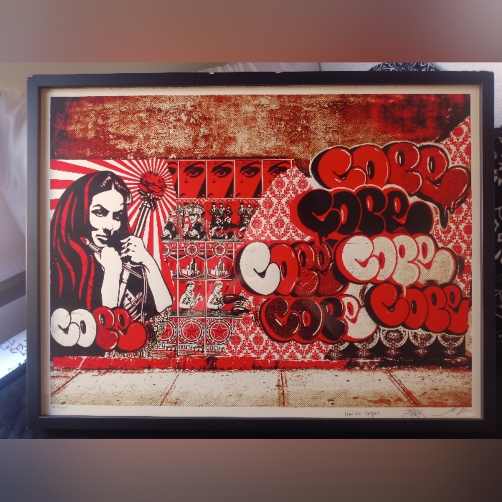 Obey Print, Signed and Numbered